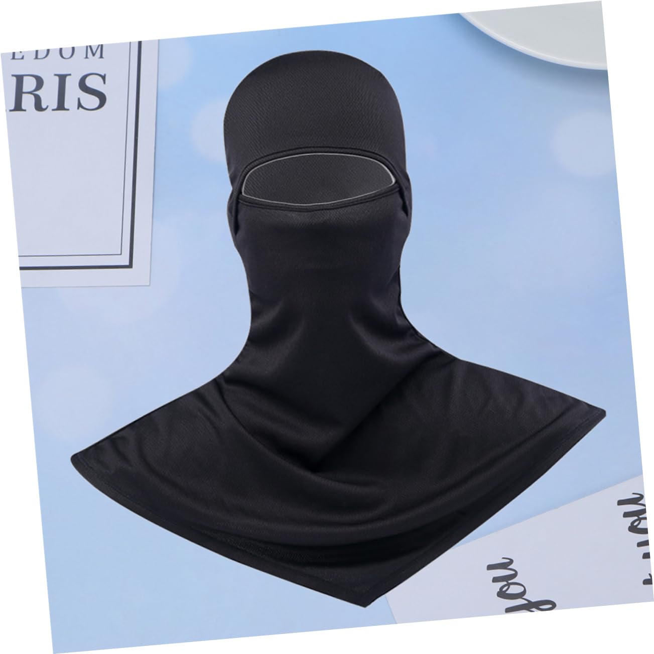 SWOOMEY 1pc -uv Sports Mask for Riding Breathable Quick-drying Protective Cover for Outdoor Activities Lightweight and Comfortable Design Black