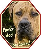 powerdogs germany Foliensticker, mehrjährig haltbare Markenfolie
