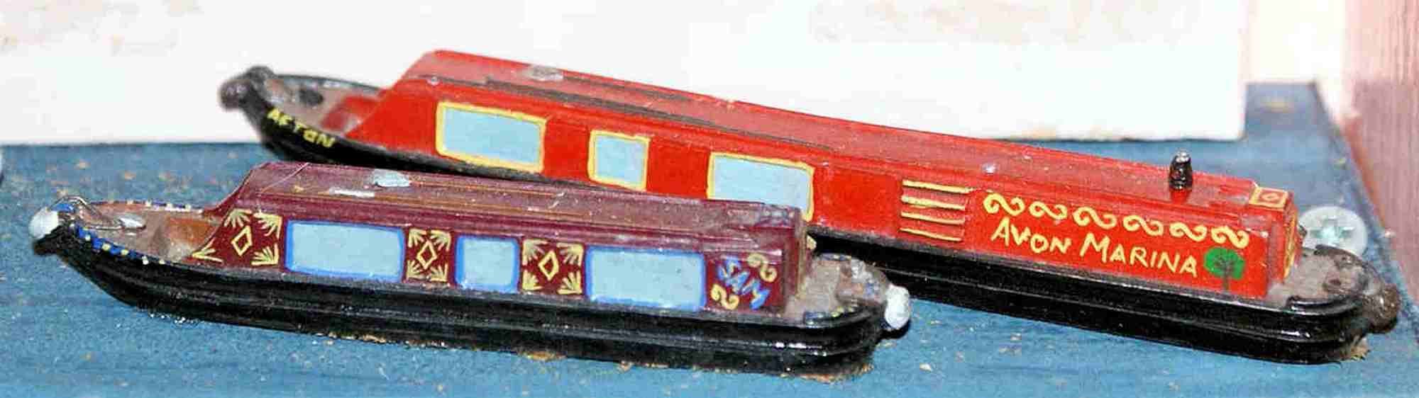 Langley Models 35ft + 52ft Holiday Canalboats N Scale UNPAINTED Model Kit A20
