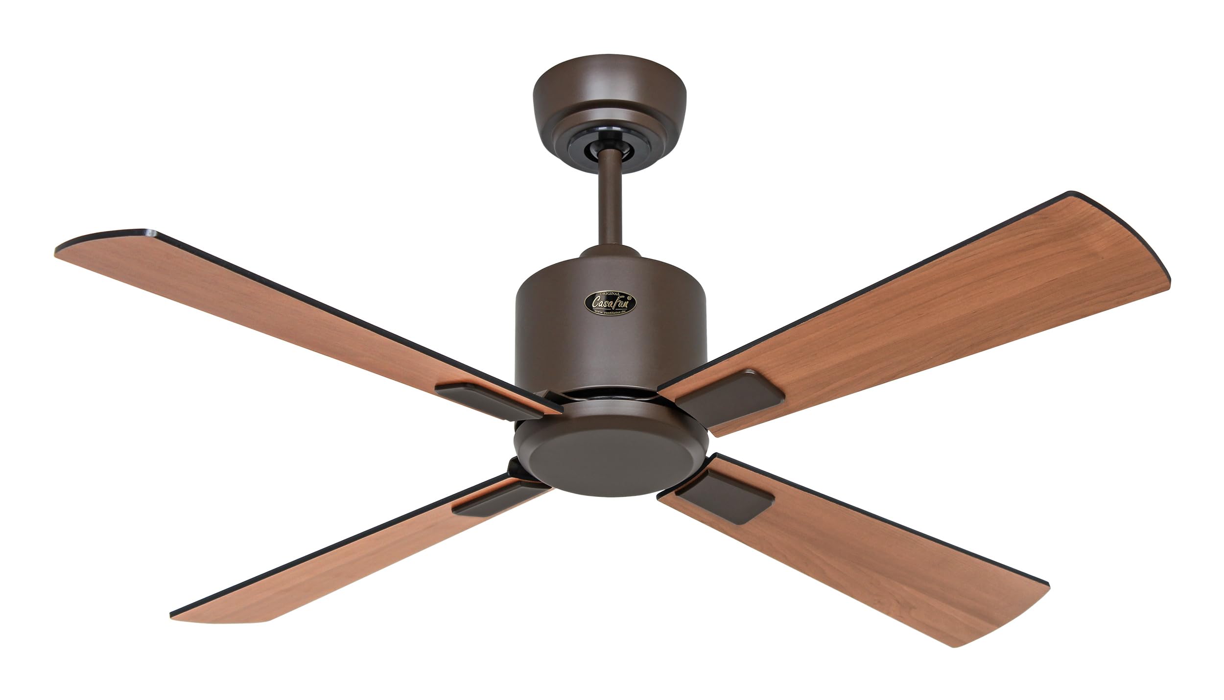 Ventilateur de plafond WiFi CasaFan Eco Neo III 103 cm moteur bronze pales