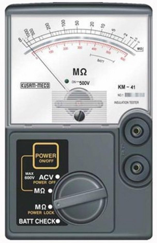 Kusam Meco KM-41 Analog Insulation Resistance Tester