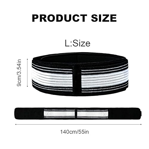 Miniatura 4 de Cinturón de cadera para articulación SI sacroilíaca ampliada, cinturón de ciática para hombres y mujeres que alivia el dolor ciático, la parte