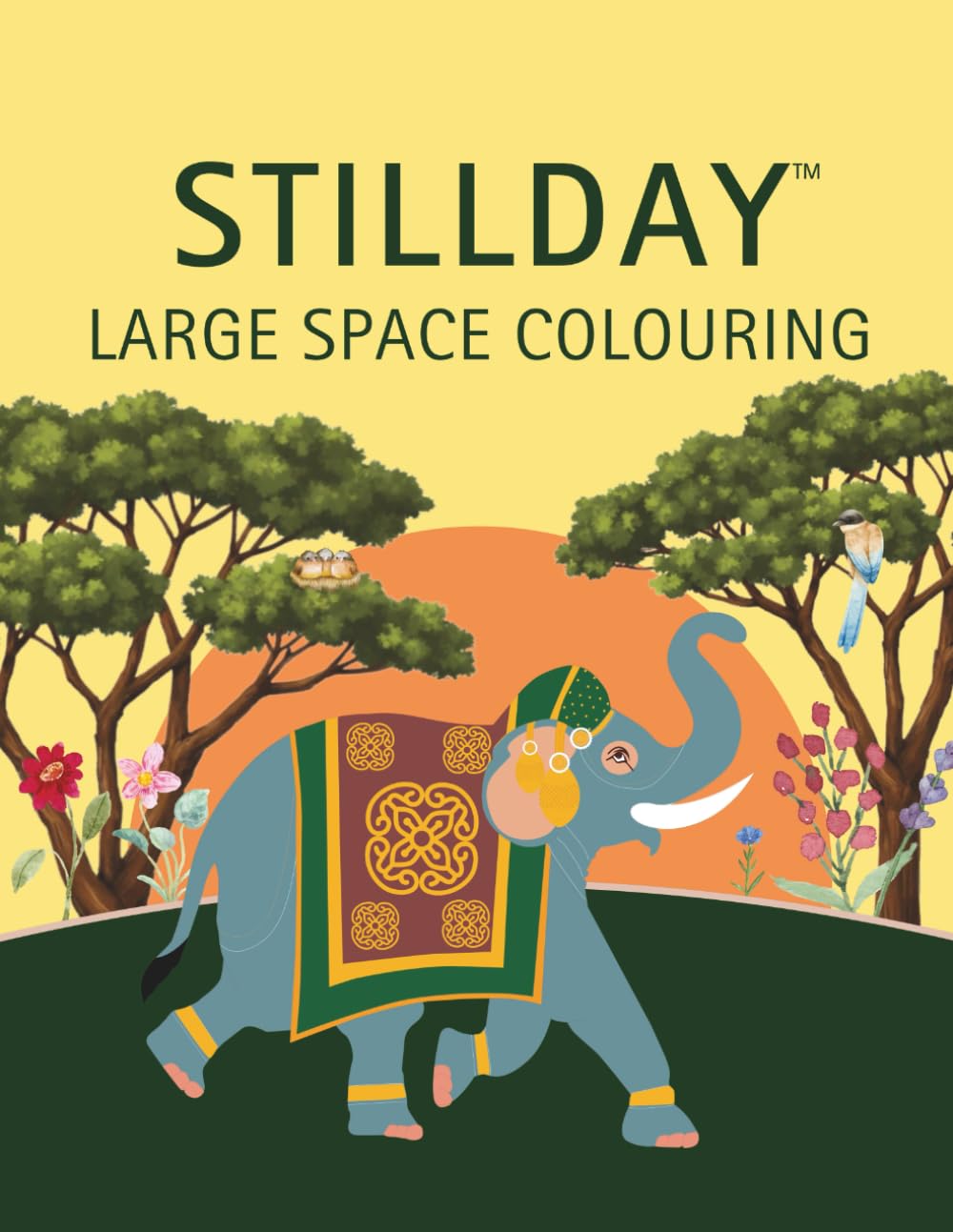 Stillday Large Space Colouring: Building Early Focus Through Simple, Structured Colouring for Ages 2–4 (Shillday Happy Start Series)