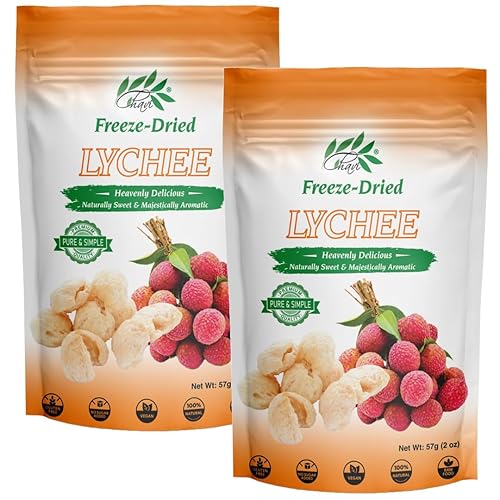 Miniatura 10 de CHAVI Frutas tropicales exóticas liofilizadas  Paquete de 10  Caja de regalo  Sin azúcares añadidos ni conservantes  Sin OMG, vegano, sin gluten