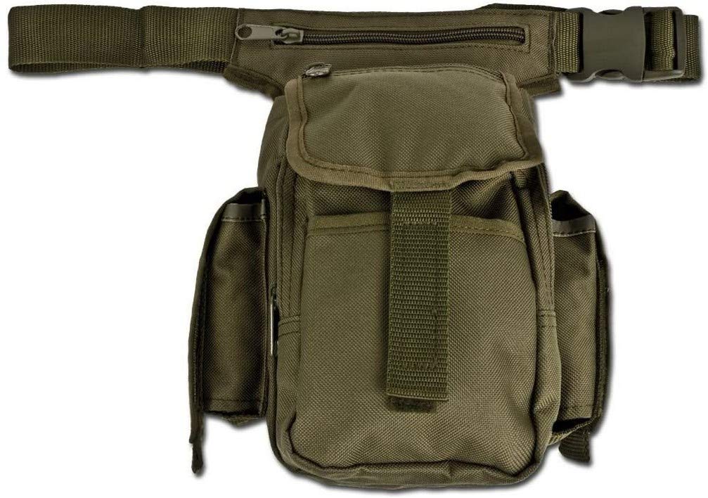 Miltec Unisex Adult Olive Thigh Bag, OD Green, One Size