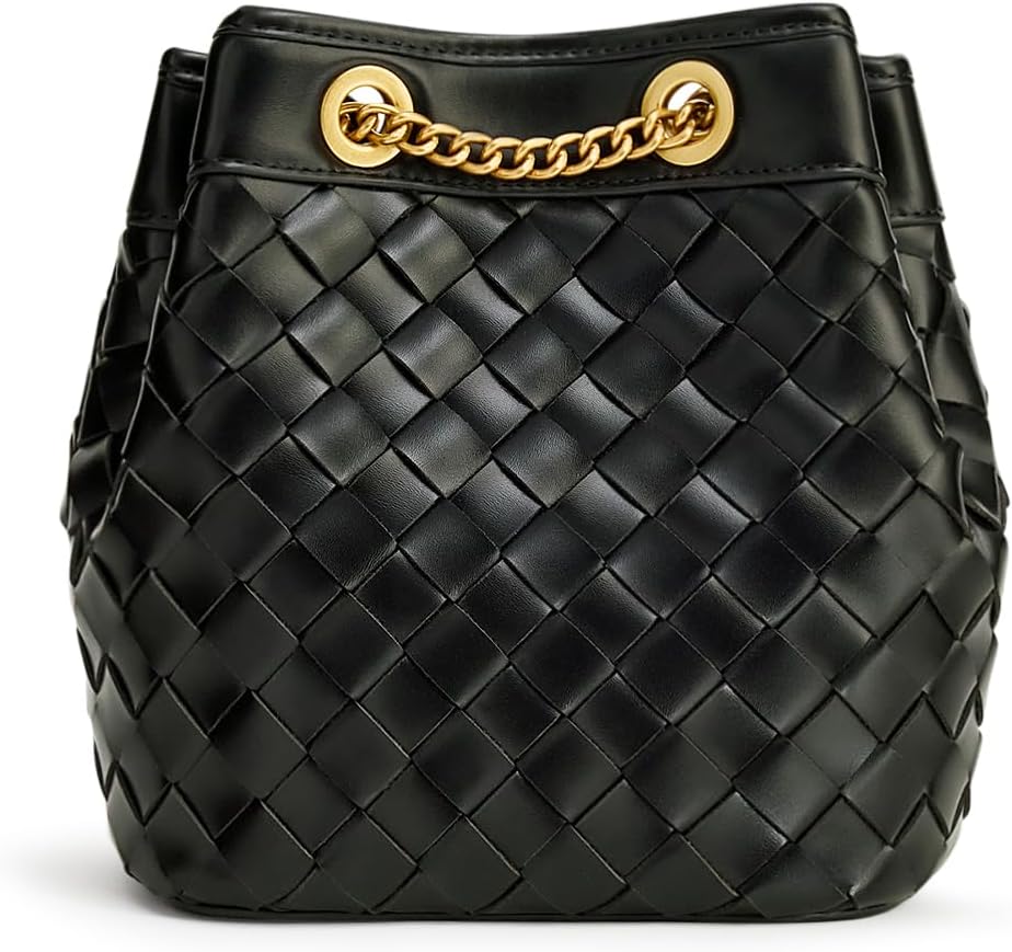 JW PEI Women's Yara Hand-Woven Bucket Bag