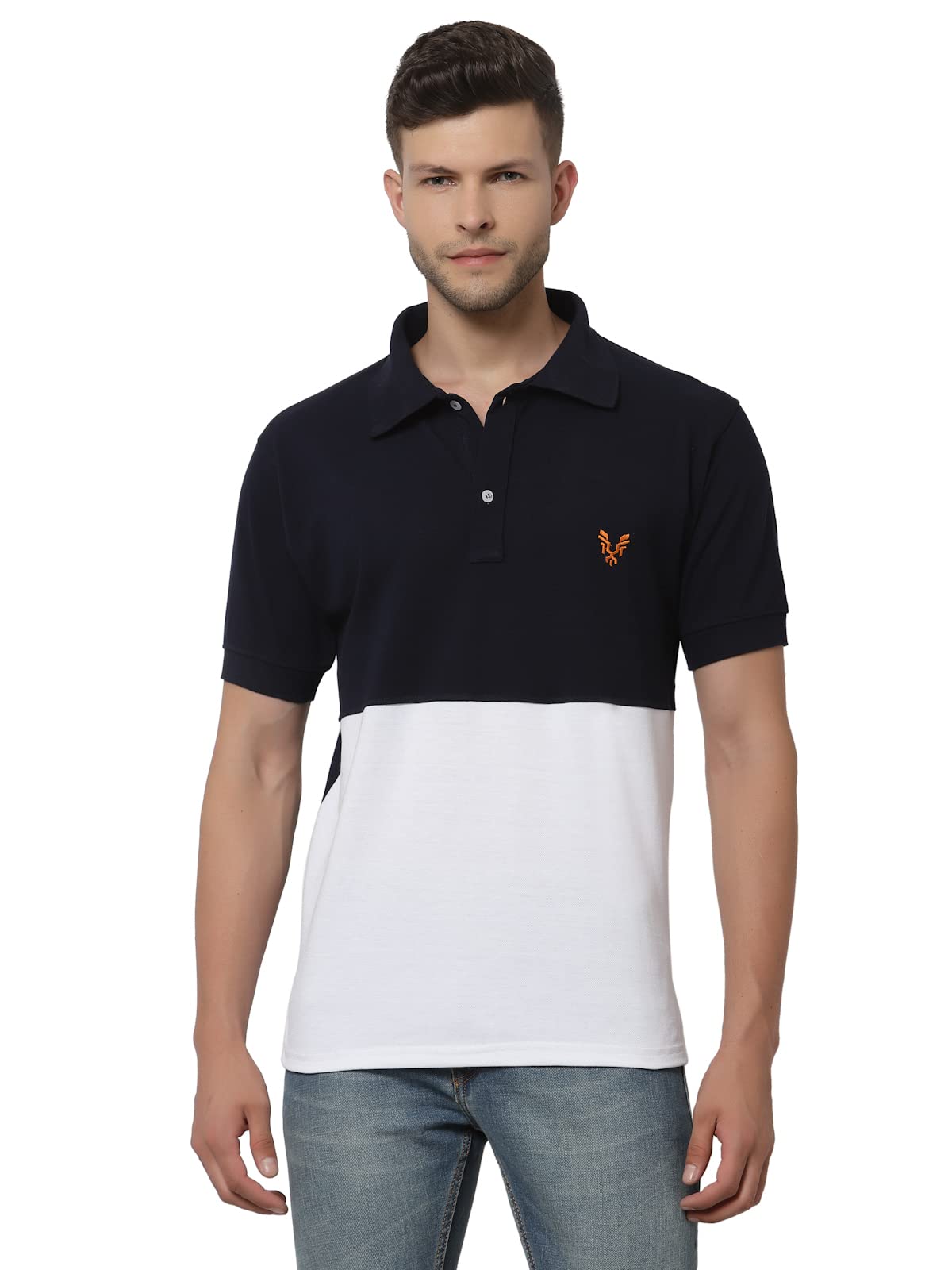 Mens Solid Cotton Regular Fit Polo T-Shirt-image-21