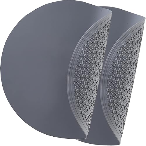 Miniatura 7 de Alfombrilla de silicona para microondas resistente al calor, multifuncional, protector de salpicaduras, salvamanteles, almohadilla caliente, soporte