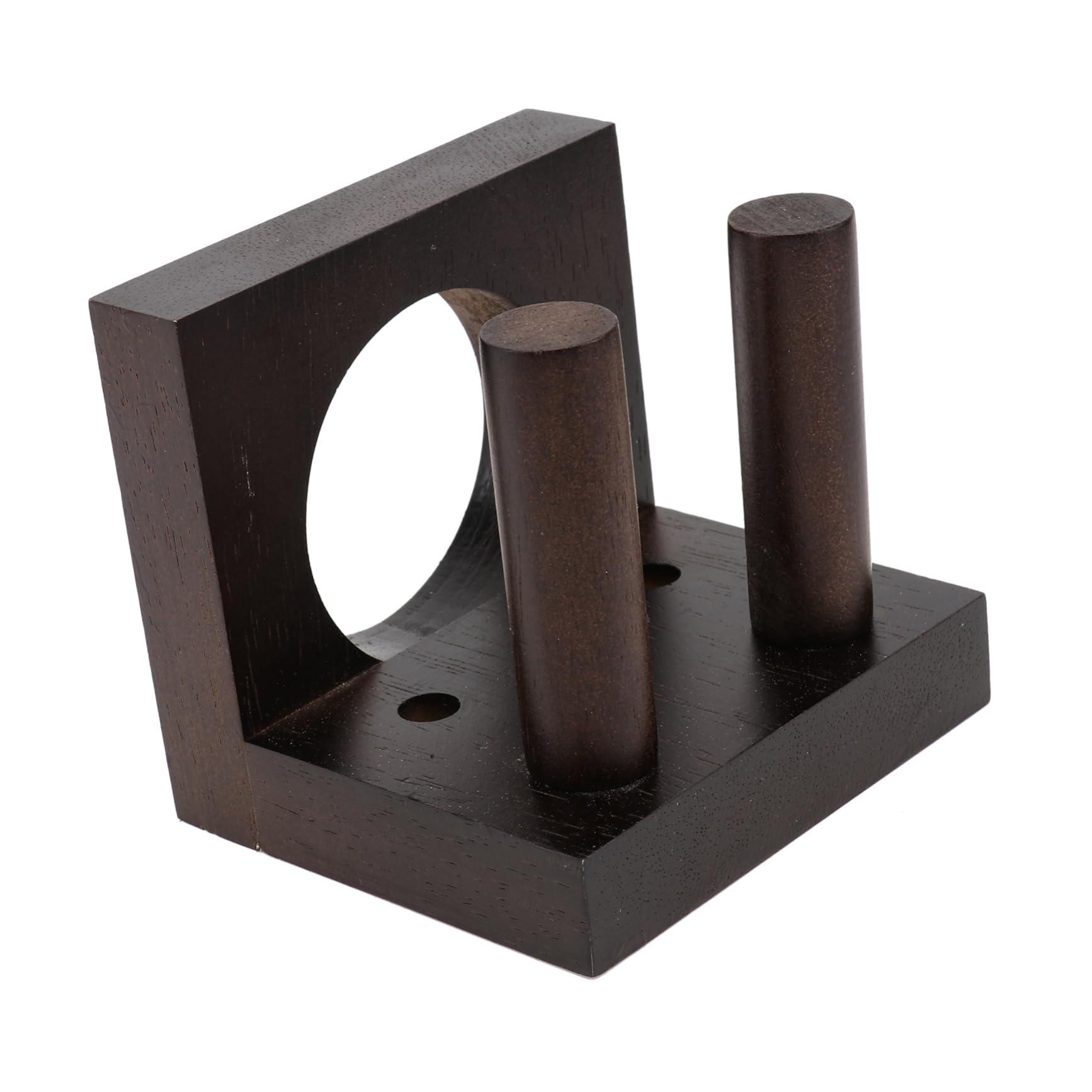 HEMOTON 1Pc Durable Wooden Baseball Bat Rack for Displaying Bats Vertically Present for Collectors Strong and Sturdy Design for Home Decoration Fits Bats