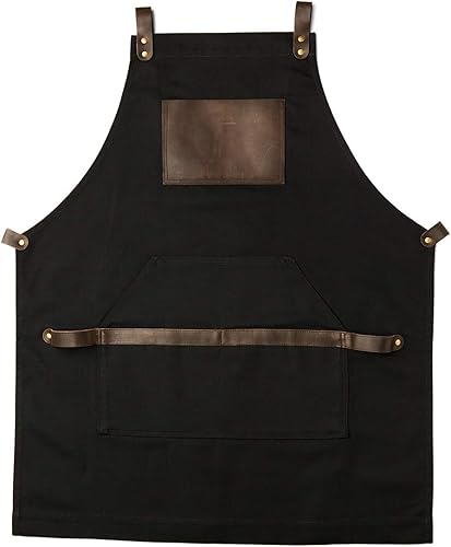 Personalized Leather Grilling Apron