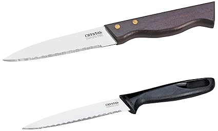 Crystal 8-Inch Vegetable Knife, Cl203 9-Inch All Purpose Knife, Cl215