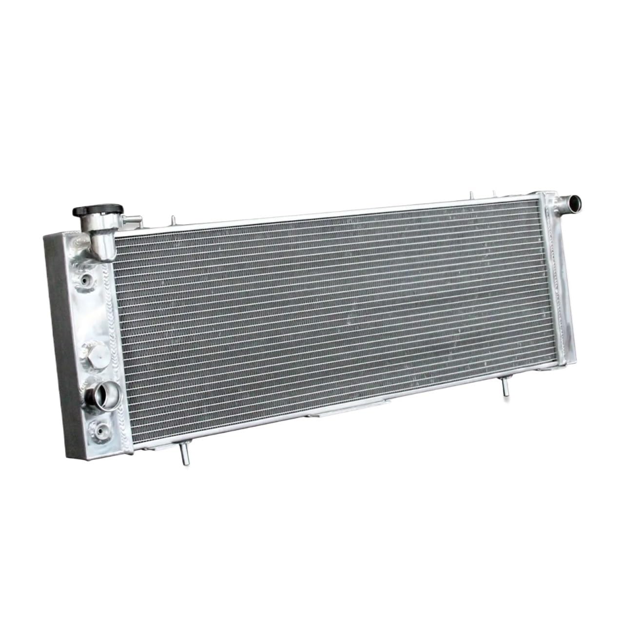 3-Row Aluminum Radiator Compatible with 1991-2001 Jeep Cherokee/Comanche 2.5L/4.0L l4/l6,XJ/Wagoneer Truck 1992 1993