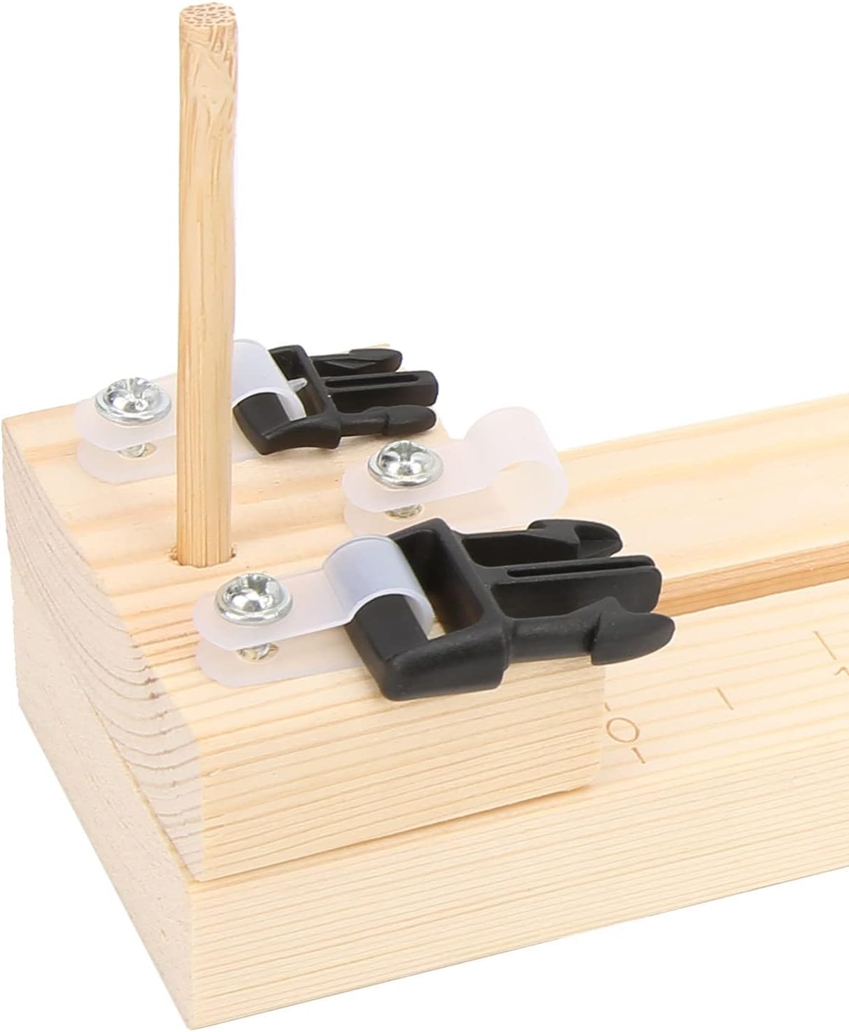 Paracord Bracelet Jig, Adjustable Length Weaving Wooden Frame Steel Paracord Needle Bracelet Braiding Weaving Hand Knitting Tool for DIY Craft Wristband Maker - Image 8