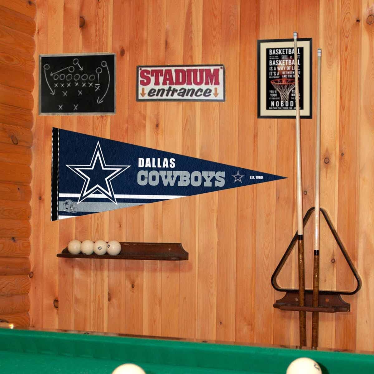 Dallas Cowboys Pennant Banner Flag