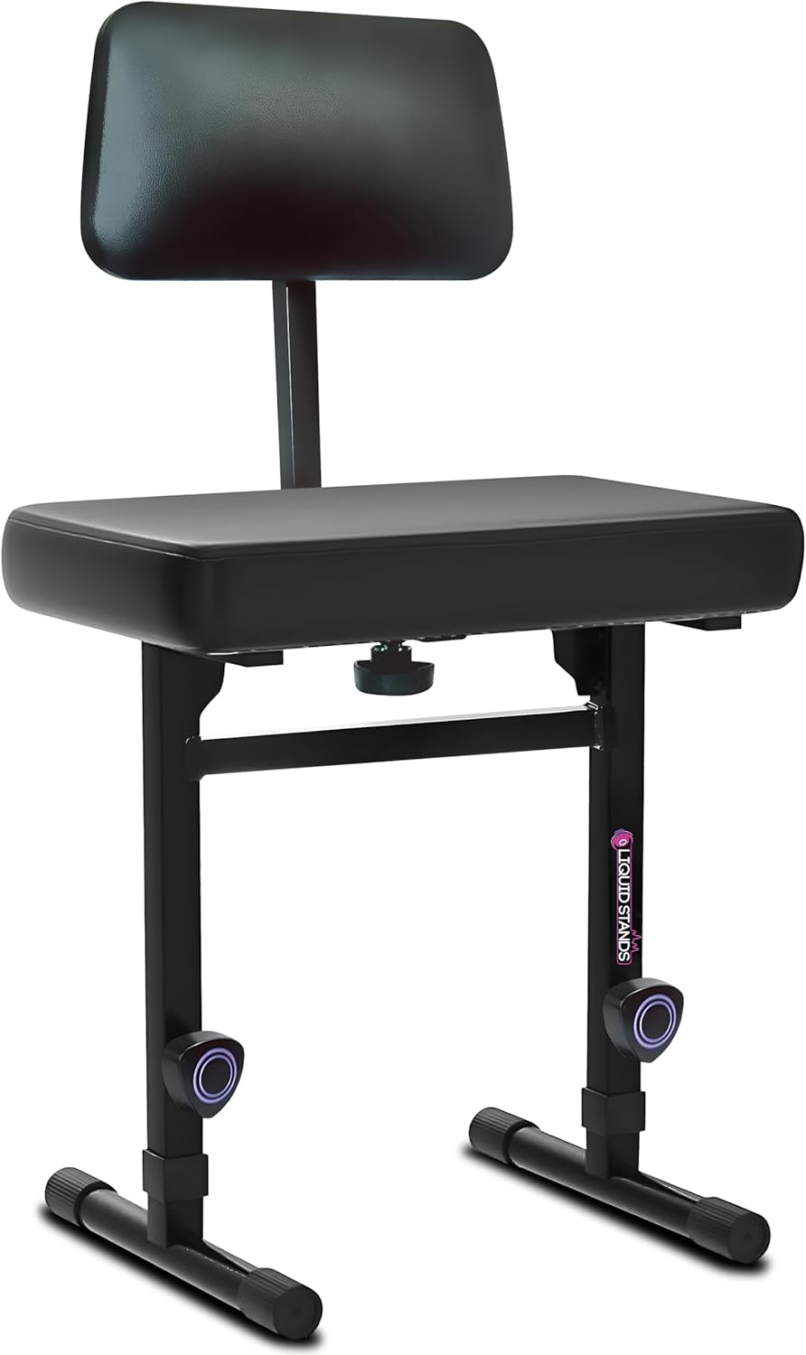 Liquid Stands Piano Bench Adjustable Stool Music Keyboard