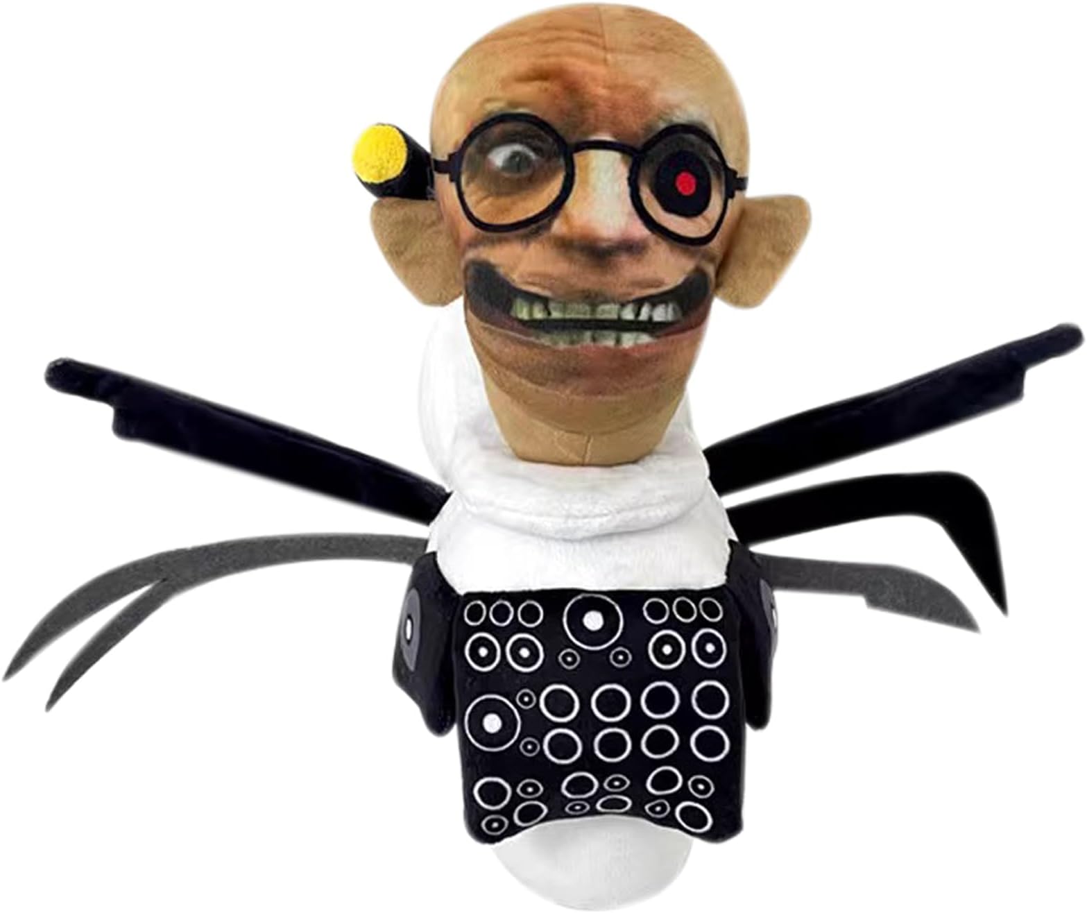 Skibidi Toilet Titan TV Man Plush, Upgraded Cameraman Plush,Speakerman Plush Toys，TV Women Stuffed Animal Plushie Doll (Dr. Toilet Man)