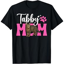 Gray Tabby Cat Mom Grey Tabby Cat Owner T-Shirt