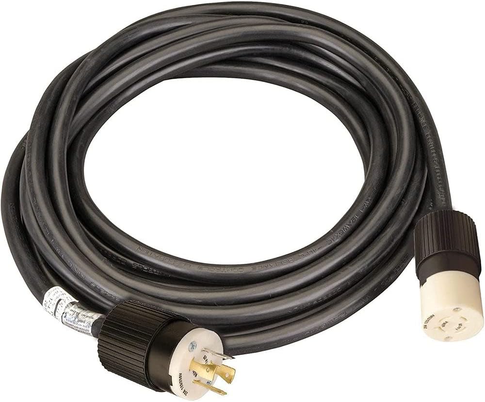 Reliance Controls PC2040 20-Amp (L14-20), 40-Foot Generator Power Cord
