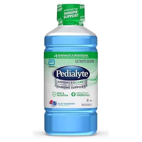 Vista 16 de Pedialyte Advanced care, solución oral de electrolitos, 0.26 gal, 8 unidades, 1, 1