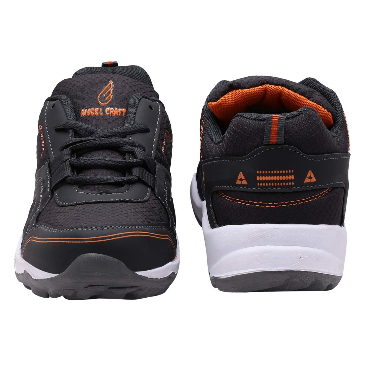 Angel Craft Zapatos elegantes para hombres, gimnasio, correr, caminar, correr, zapatos deportivos para hombres, ligeros y cómodos, Gris, 9 UK