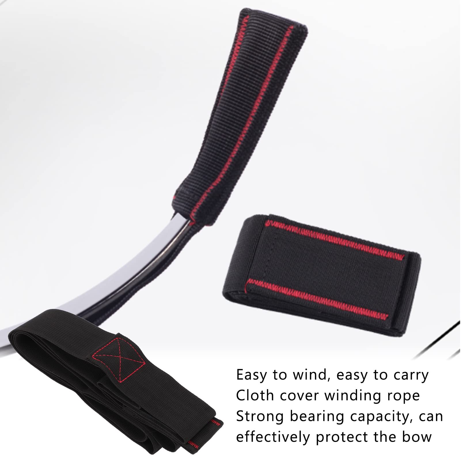 Outil De Cordage Pour Arc Classique – En Cuir, 160 Cm, Protection Contre Les Dommages, Facile à Transporter