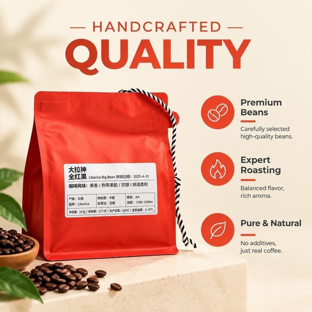 Café Secado al Sol de Origen Único 227g