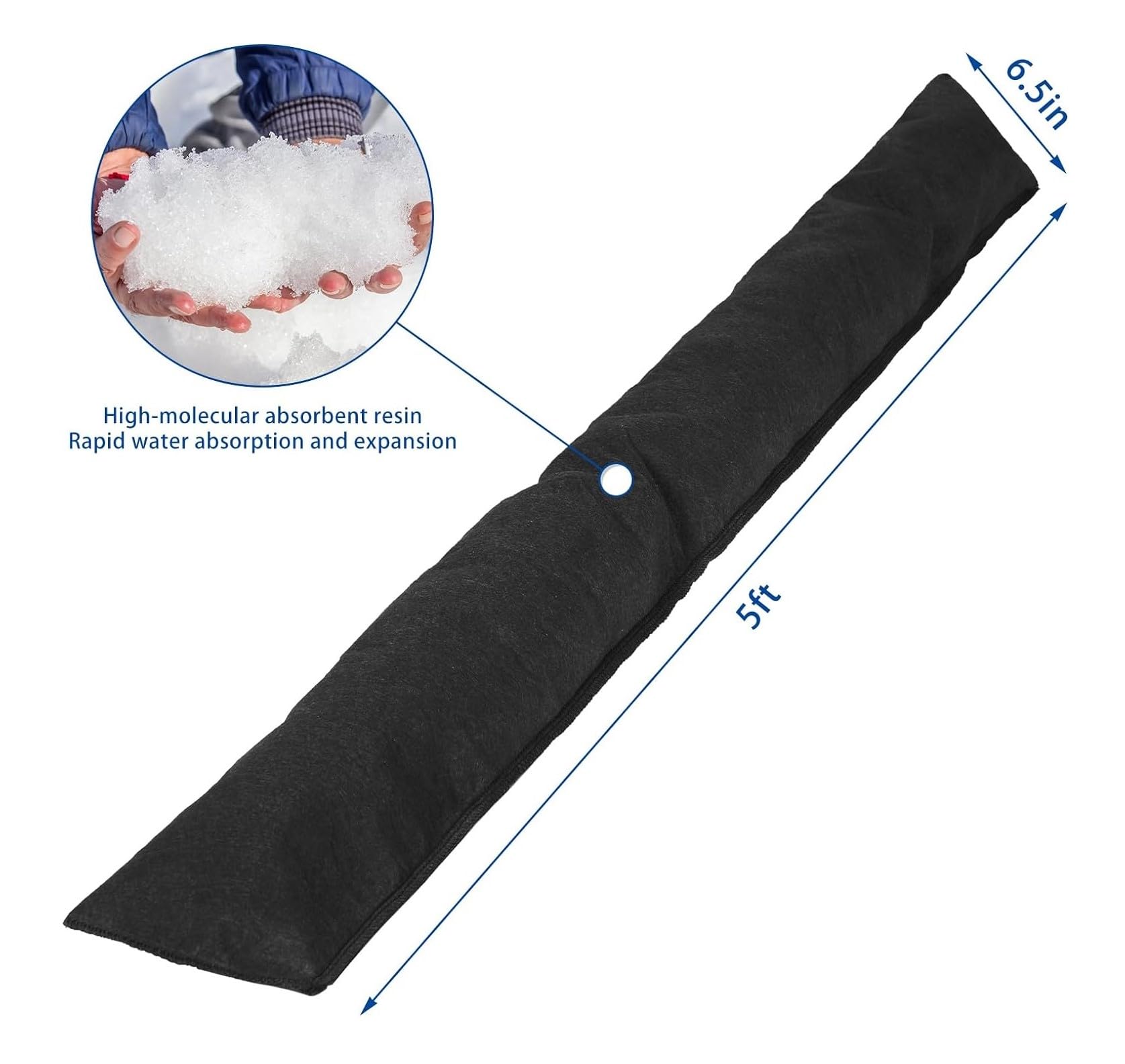 Sandless Flood Barrier - Protect Your Home From Flooding -4