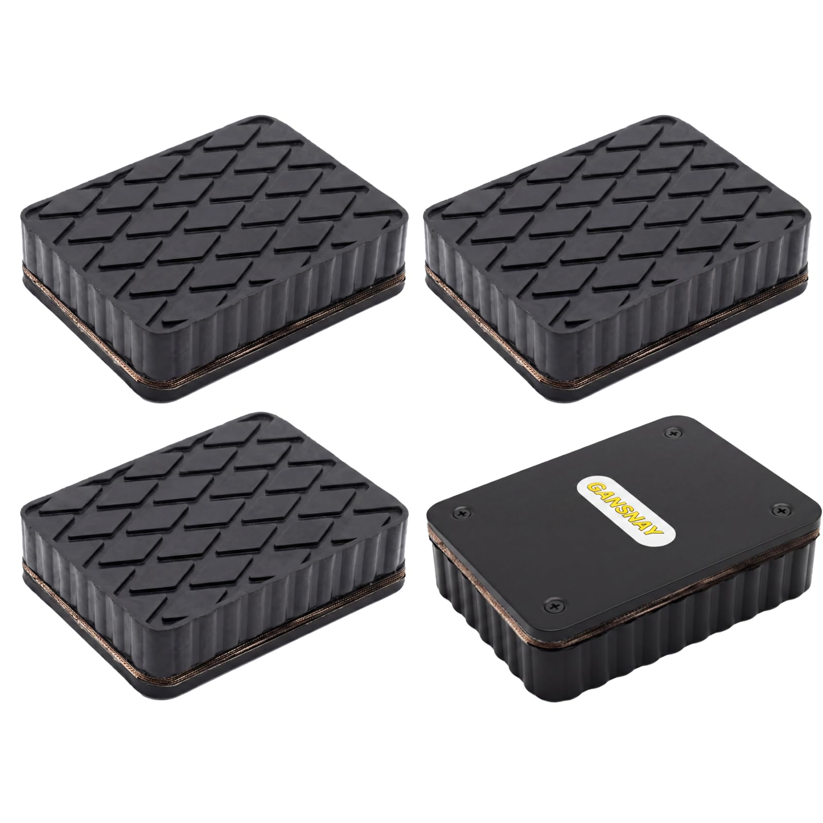 Photo 1 of GANSNAY Rubber Lift Pads (4 Pack)