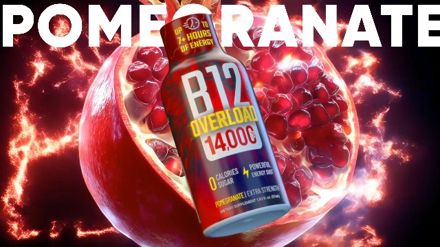 Amazon.com : B12 Overload Extra Strength Energy Shot – Pomegranate