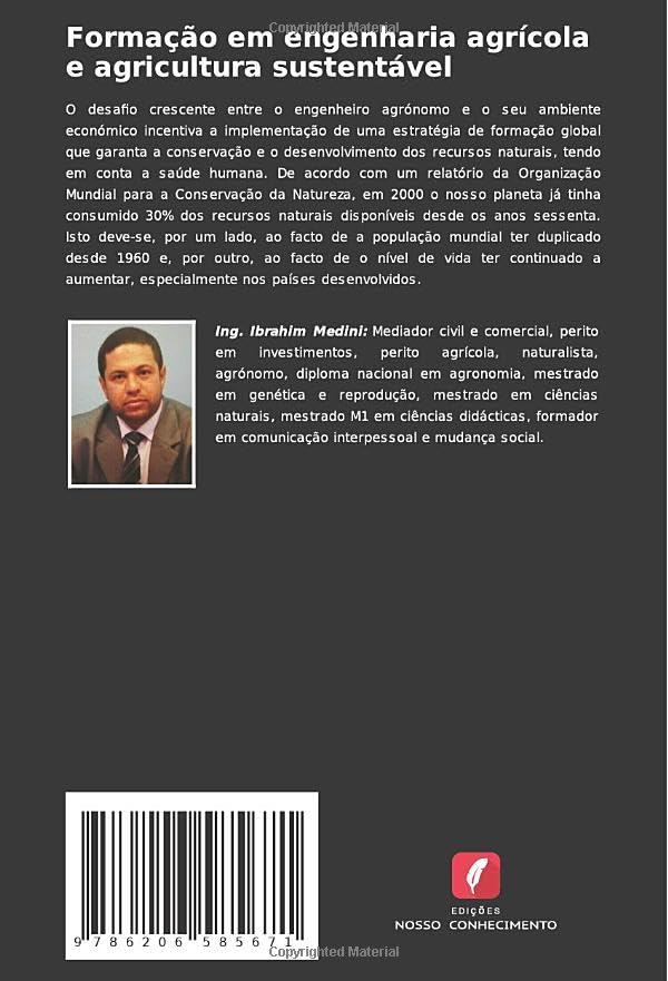 Miniatura 2 de Formação em engenharia agrícola e agricultura sustentável Desafios e questões (Portuguese Edition)