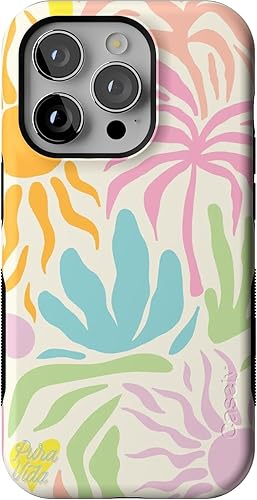 Miniatura 136 de Casely Funda para iPhone 14 Pro | Campo de flores | Floral pastel | Compatible con MagSafe | Diseño protector audaz