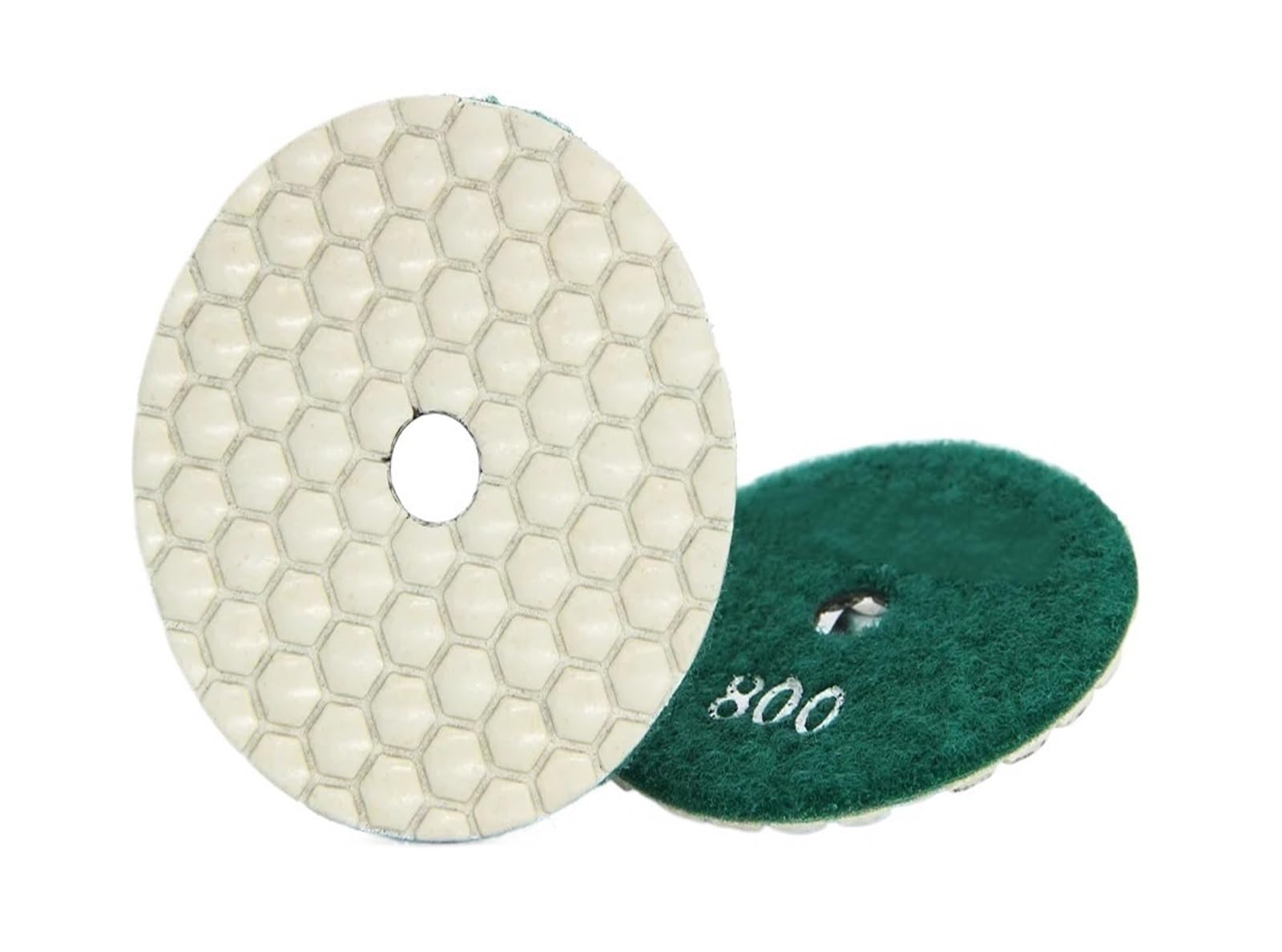 Almohadilla de pulido de diamante Disco de lijado for azulejos pulidos de vidrio, mármol, piedra seca, 3"(Grit800 1piece)