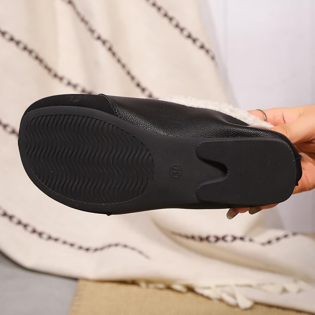 Calde Scarpe Invernali in Pelle da Donna, Calde e Lussuriose Scarpe Invernali in Pelle