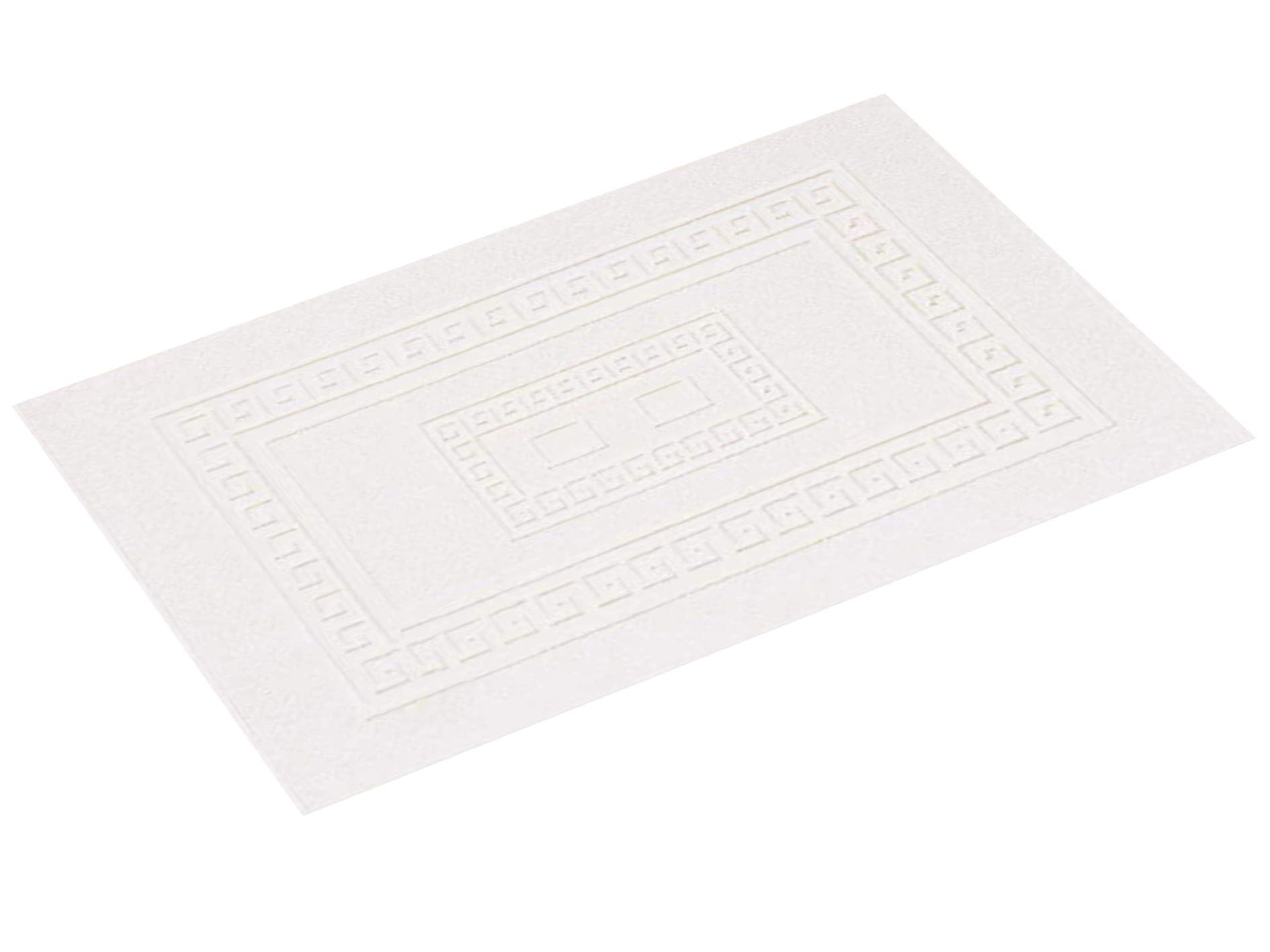 HomeLife Super absorberende badmat - 60 x 180 cm katoen en polyester