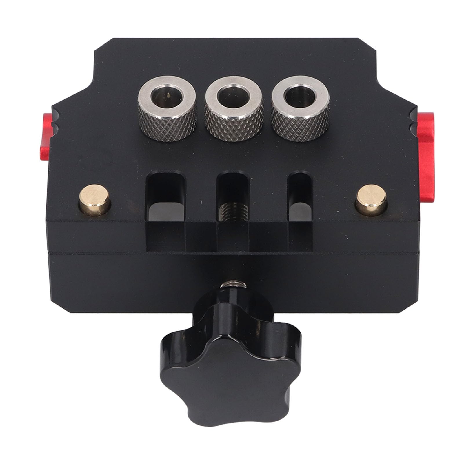 Kit di Maschere di Centratura Autocentranti Strumento di Precisione per Assemblaggio Accurato di Pannelli in Legno Punte da Trapano in Lega di Alluminio da 6 Mm 8 Mm 10