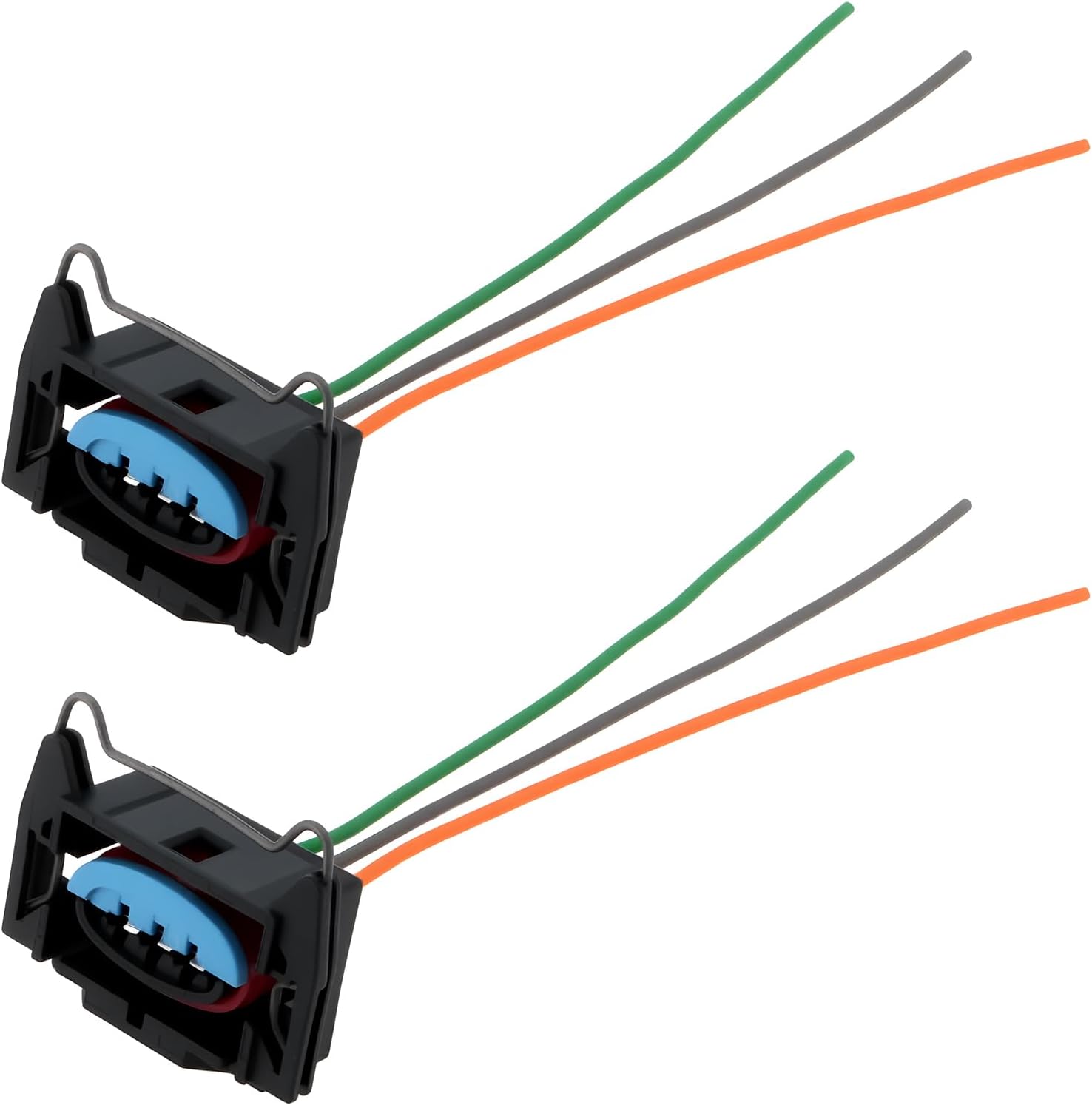 OTOTEC 2pcs 3 Pin Automobile Ignition Coil Plug 89FG14A464HCB Compatible with Ford Focus Zetec Duratec with 20cm Wire