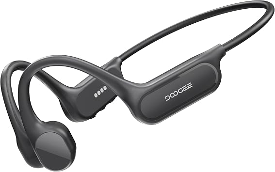 Bone Conduction Headphones IP68 Waterproof Headphones for Swimming, Open-Ear Underwater Swimming Earbuds Bluetooth 5.4 32GB MP3 10H (DGERY)