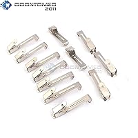 Vista 2 de ODONTOMED2011 Lote de 12 piezas de suspensión de película de rayos X dentales 1 clip único para soporte de rayos X periapical ODM de acero inoxidable