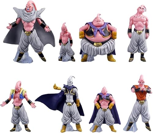 Figura de acción Goku de 8 piezas de personajes clásicos de dragón Buu figuras de acción de juguete es adecuado para el coleccionista