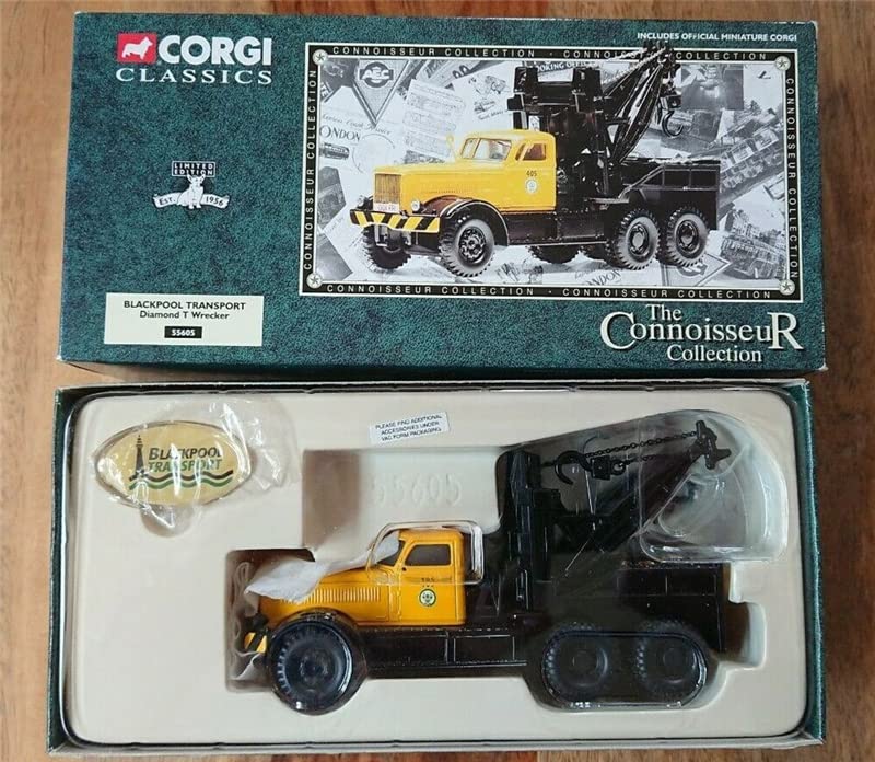 Amazon.com: Corgi Blackpool Transport Diamond T Wrecker Limited