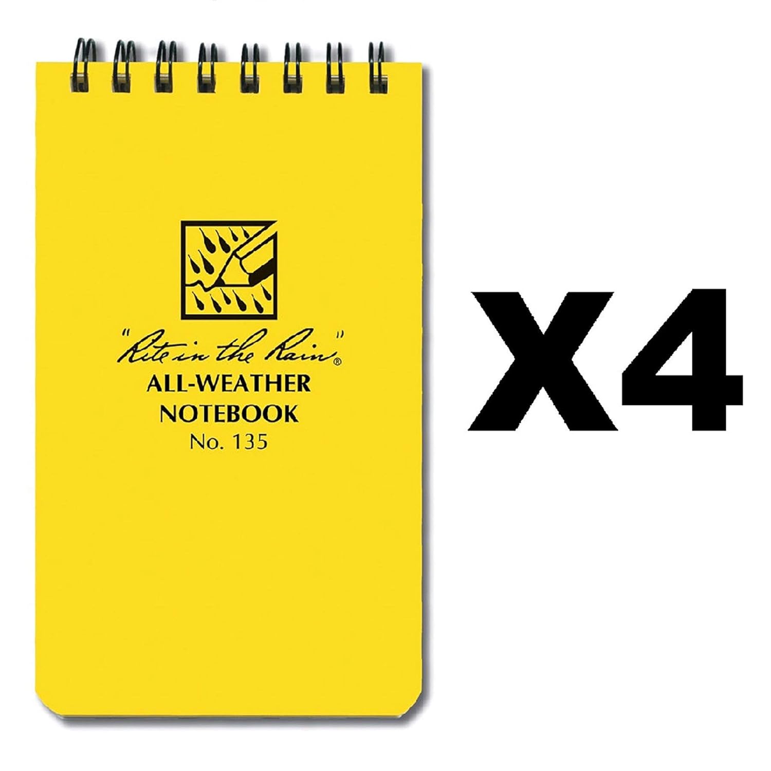 TOP SPIRL NOTEBK YLW3X5