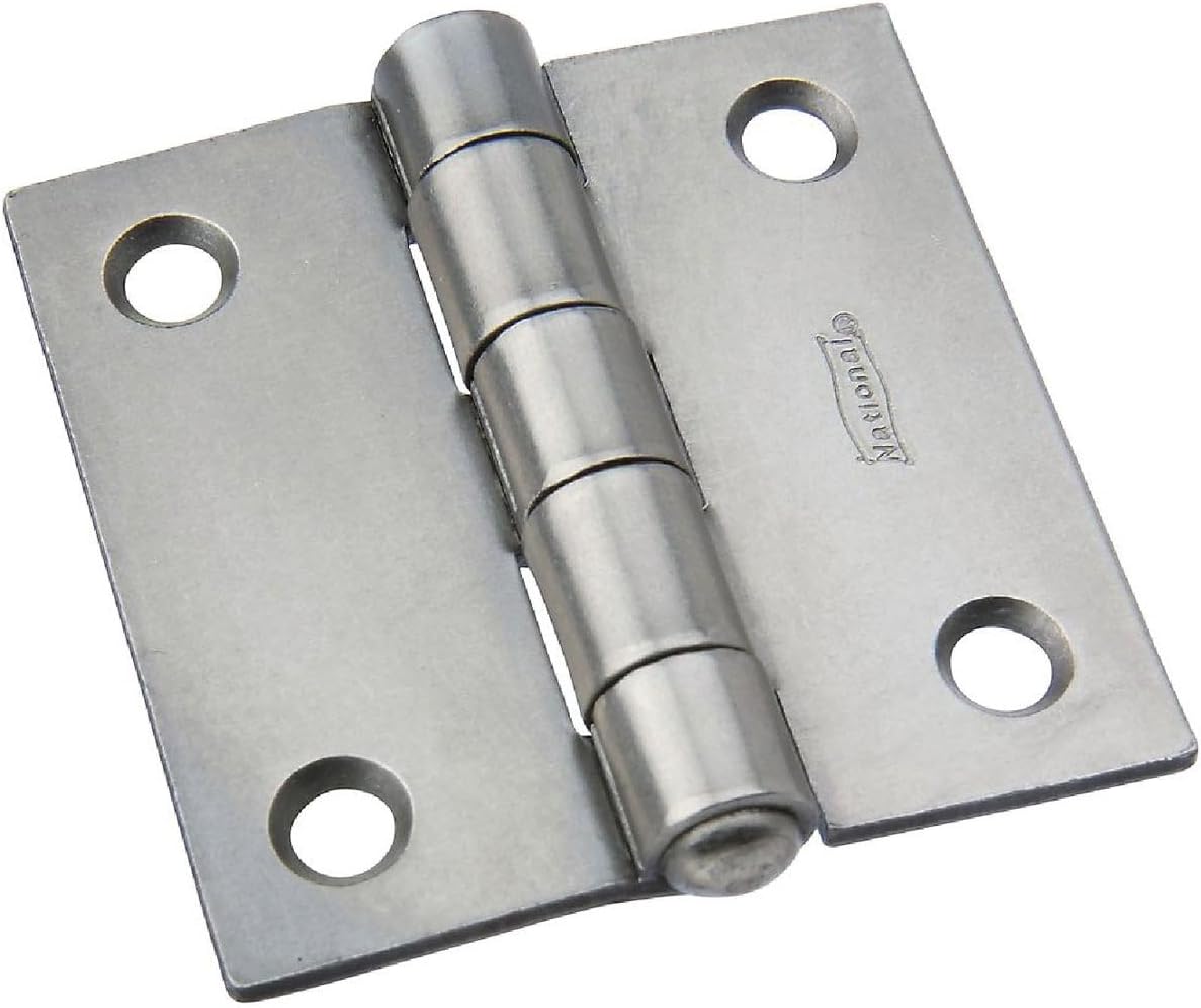 NATIONAL HARDWARE N140368 HINGE BRD PLN STL 2IN Pack of 10