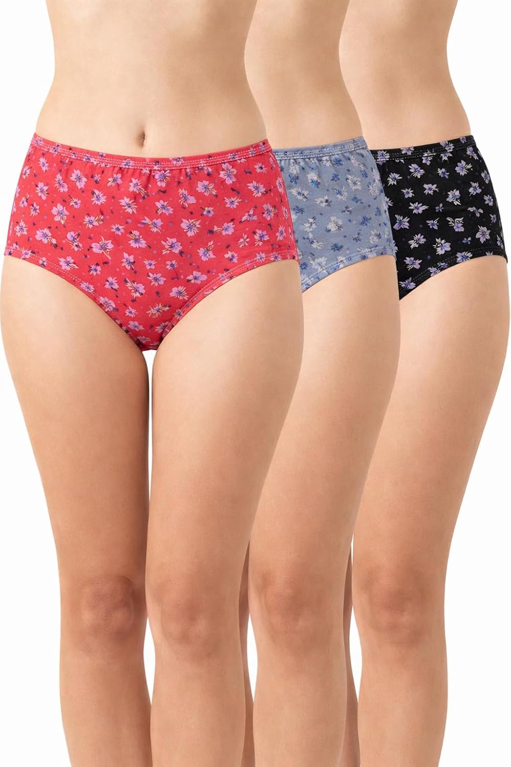 Shasmi Women's High Coverage Cotton Hipster Panties | Super Combed Mid Rise Briefs | Mid Waist Printed Underwear for Women... - Review, Price and Buying Guide