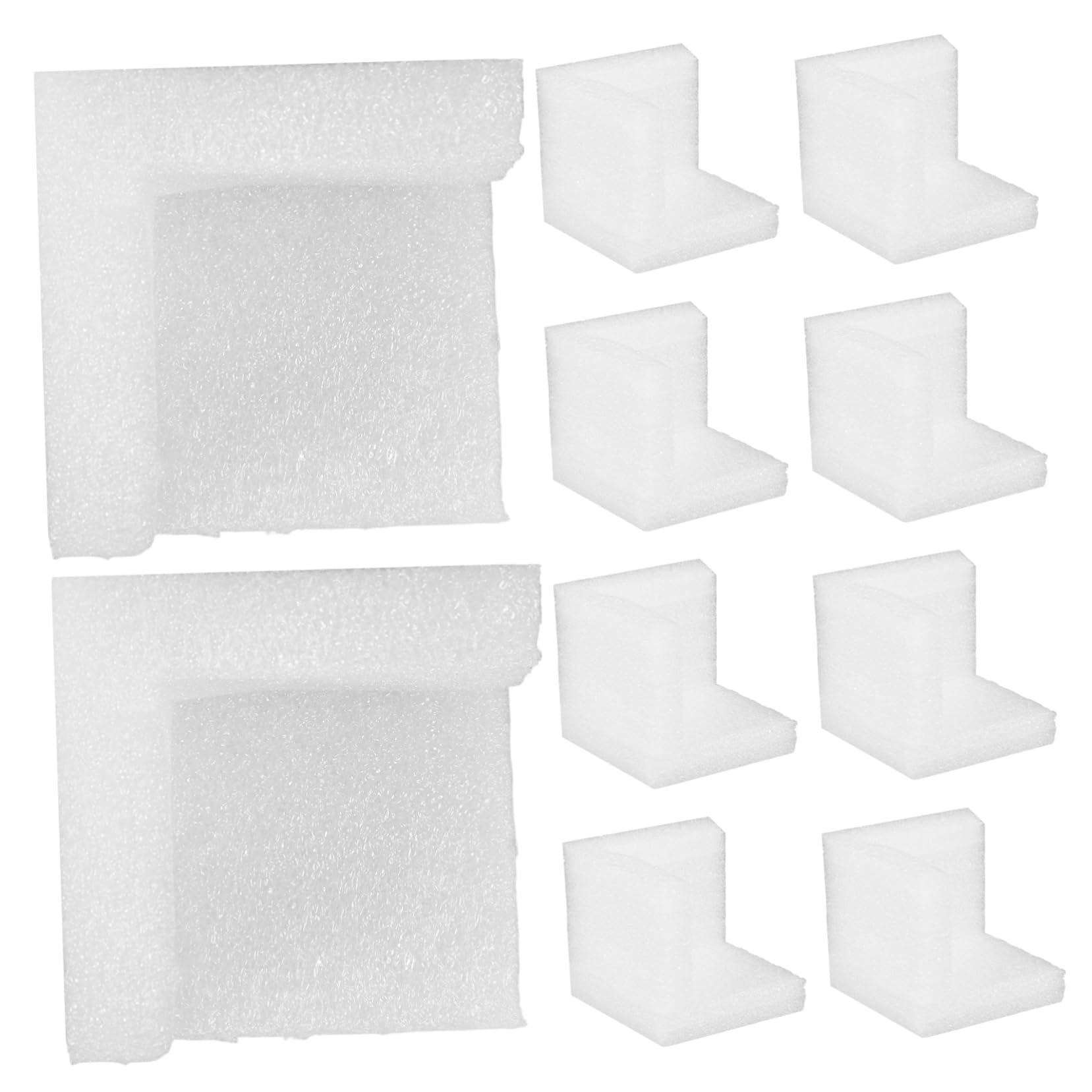 KICHOUSE 12pcs Corner Protection Packaging Materials Packing Edge Protectors Corner Protector Packaging Edge Protectors for Frame Corner Guards Frame Edge Protector Packaging Guards