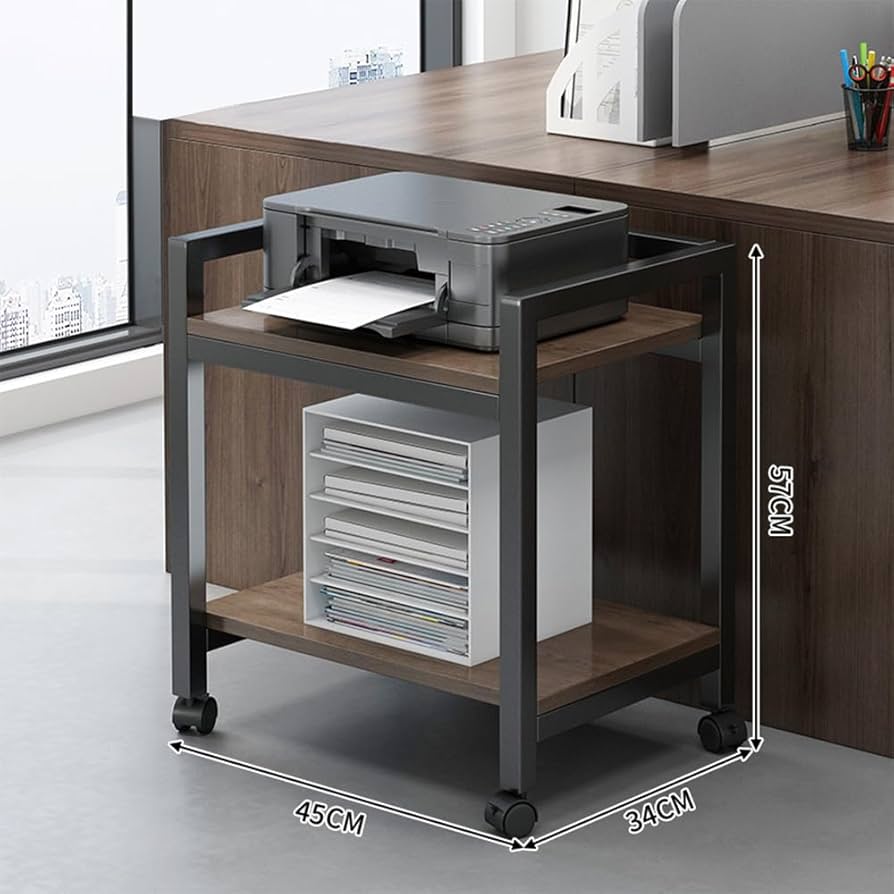 Amazon | ZJLZ Treasure サイドワゴン デスク下 収納 パソコンラック