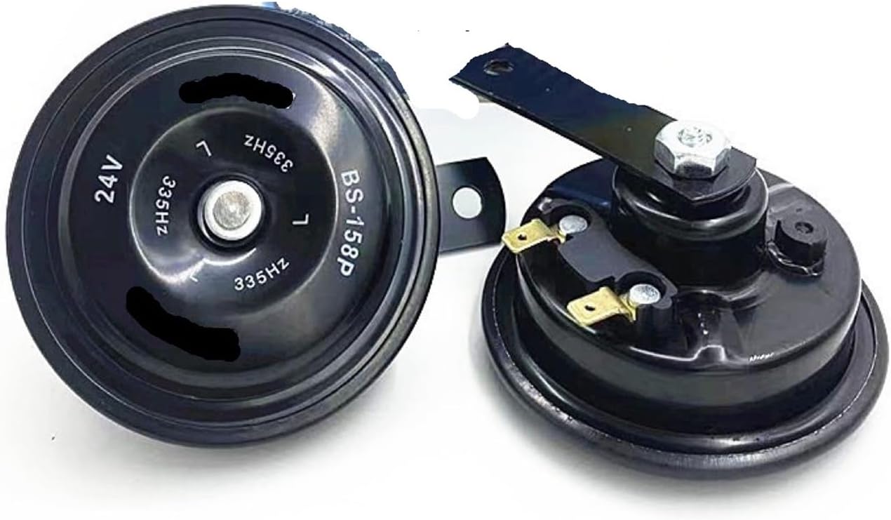 New Iron Box Large Basin Type High Bass 12v/24v Universal Car Horn Super Loud Waterproof