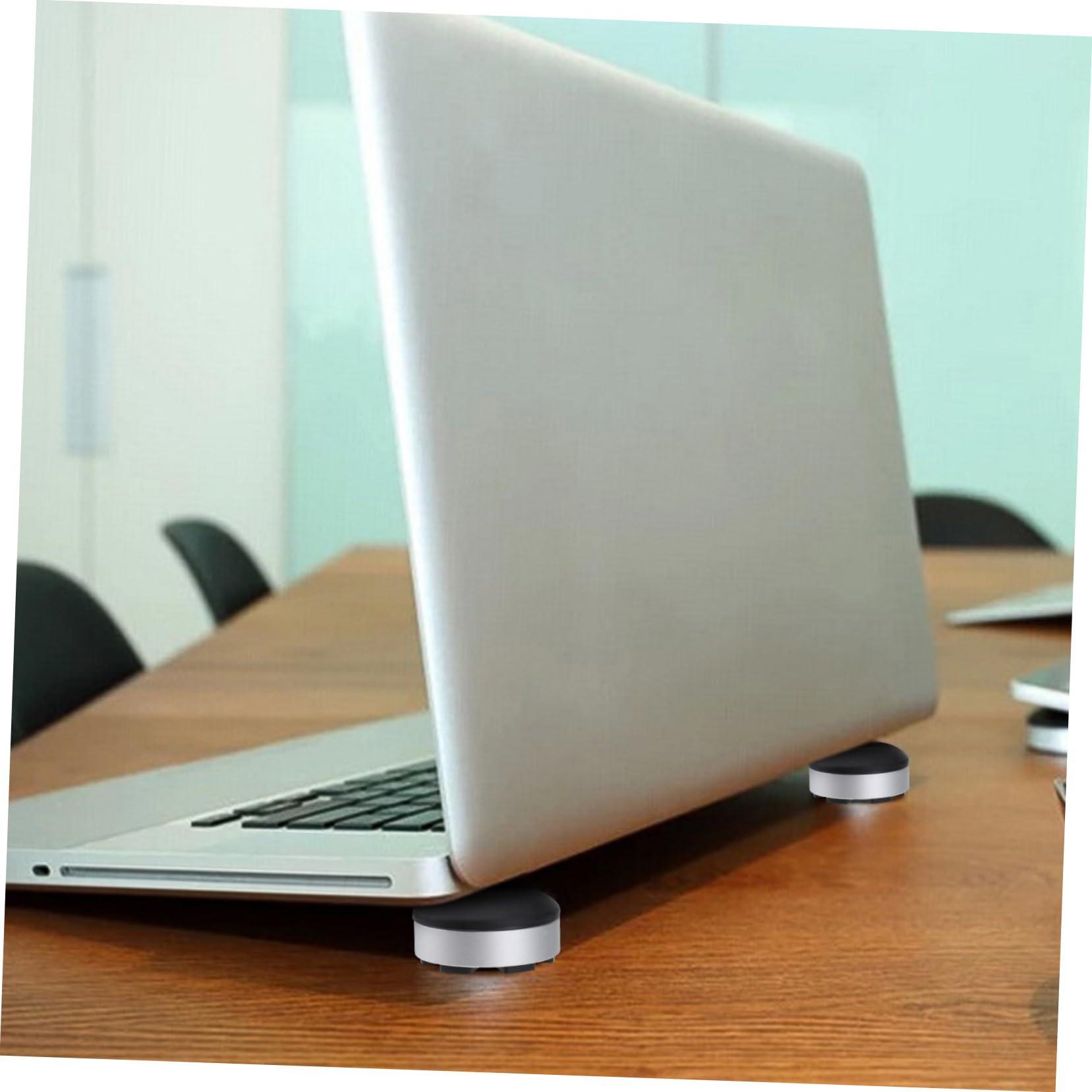 jojofuny 3 Juegos Soporte para Laptop Soporte para Portátil Almohadilla Base para Computadora Portátil Black