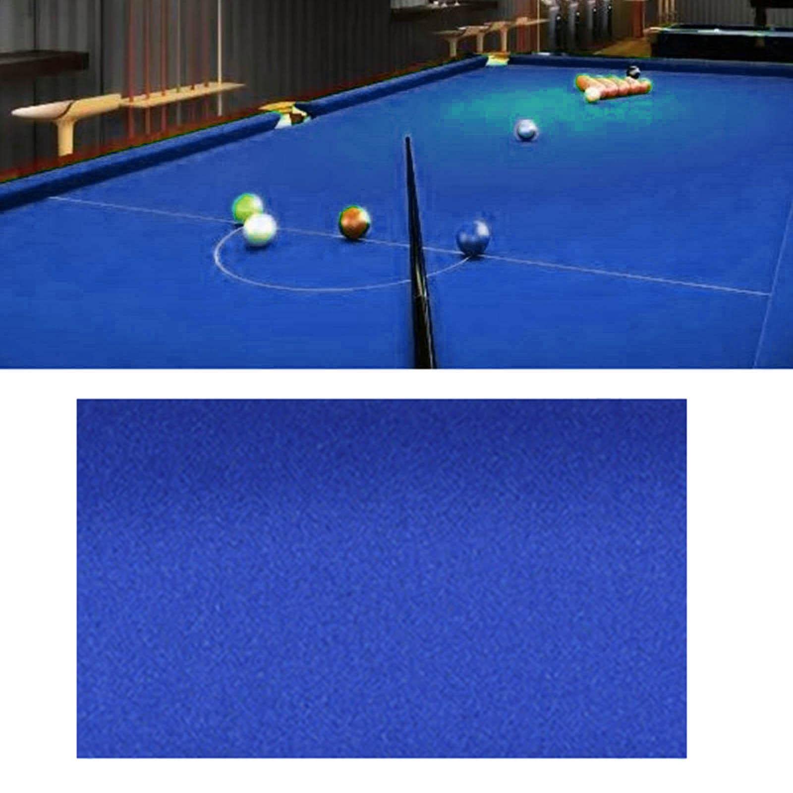 pistro Nappe de Table de Billard Professionnelle Feutre Tapis de Remplacement 7ft 8ft 9ft pour Clubs Hôtel Intérieur