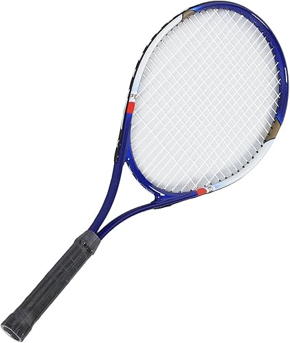 Miniatura 4 de Raqueta de tenis, equipo de tenis de 27 pulgadas de aleación de aluminio de nailon recreativo raqueta de tenis con bolsa de raqueta para