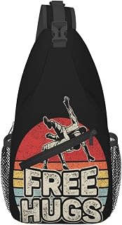Crossbody Bag for Women Men, Sling Backpack Sling Bag Chest Bag Daypack Crossbody for Cycling Outdoor Hiking